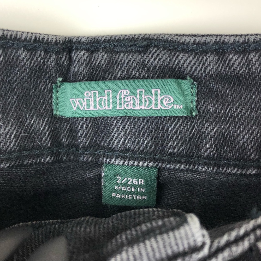 Wild Fable Highest Rise Shorts Black Jean Shorts - Picture 5 of 5